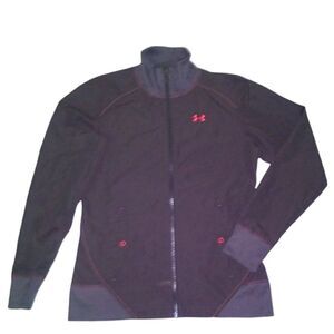 UNDER ARMOUR Womens Light Jacket Medium M Gray Pink